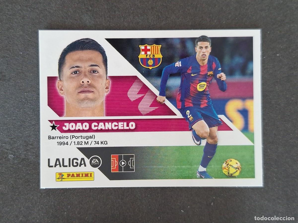 Figurine di Calcio: L1 JOAO CANCELO F. C. BARCELONA LIGA ESTE 2026 2027 26 27 NUNCA PEGADO SIN PEGAR