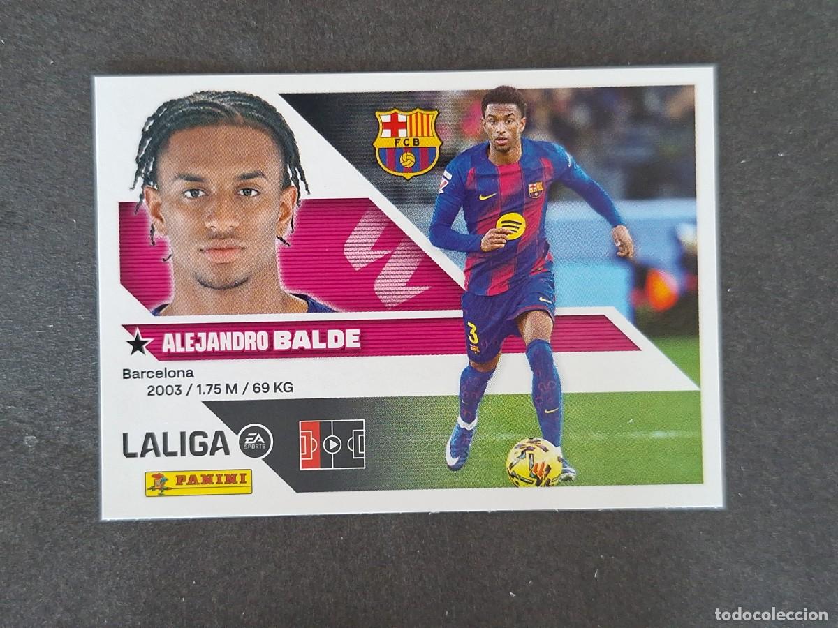 Figurine di Calcio: L1 BALDE F. C. BARCELONA LIGA ESTE 2026 2027 26 27 NUNCA PEGADO SIN PEGAR