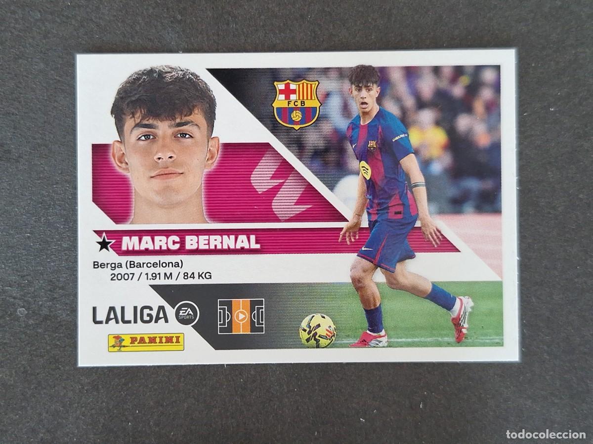 Figurine di Calcio: L1 MARC BERNAL F. C. BARCELONA LIGA ESTE 2026 2027 26 27 NUNCA PEGADO SIN PEGAR