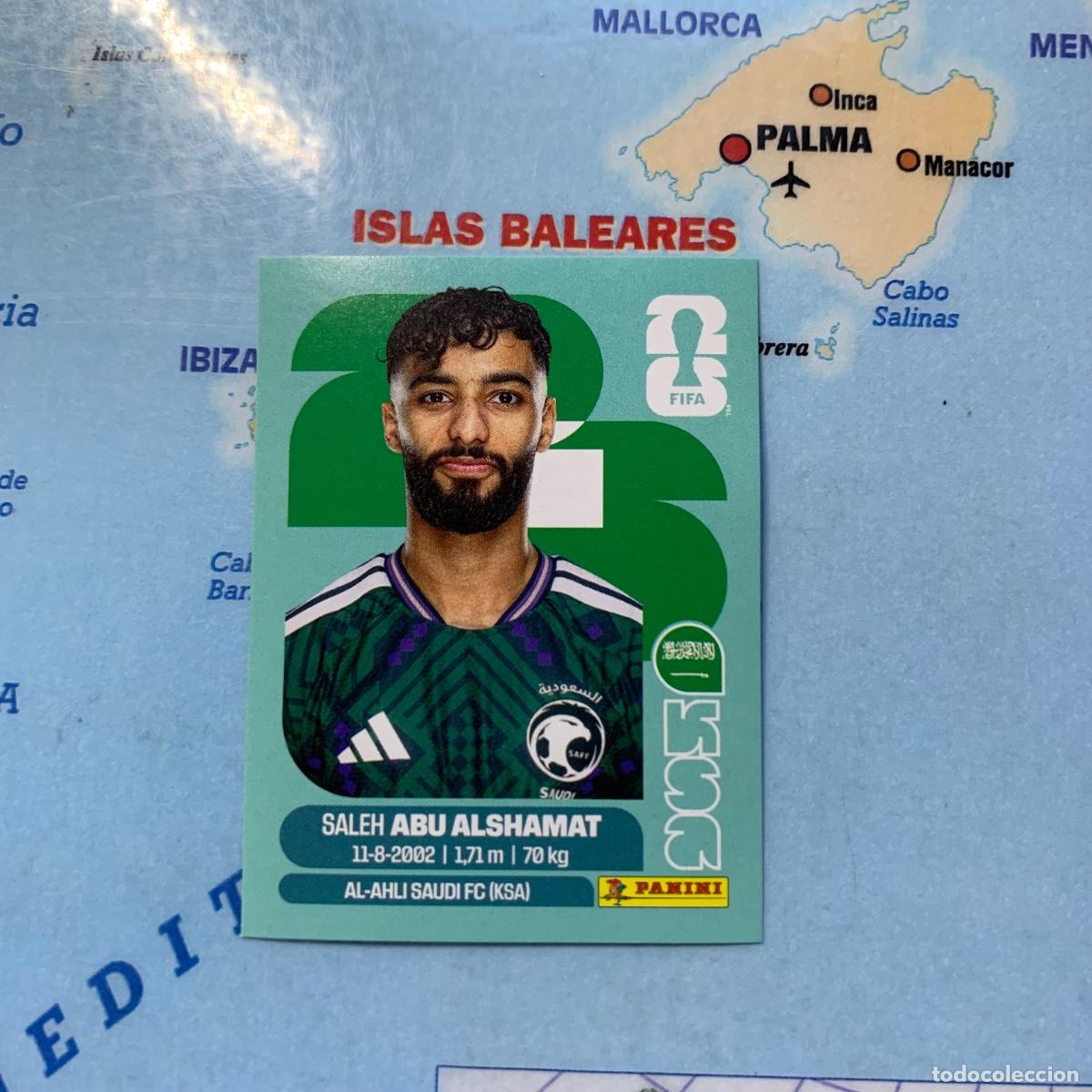 Cartes &agrave; collectionner de Football: Arabia n&uacute;mero 14 cromo panini Mundial Fifa World Cup 2026