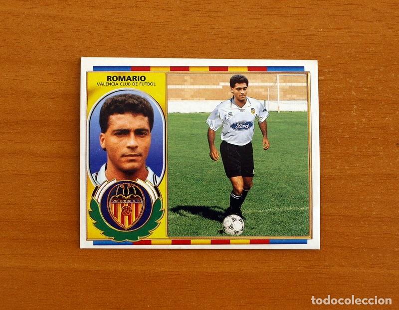 Cartes &agrave; collectionner de Football: Valencia - Romario - Fichaje n&ordm; 23 - Ediciones Este Liga 1996-1997, 96-97 - Nunca Pegado