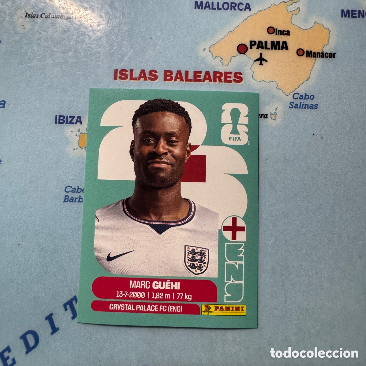 Cartes &agrave; collectionner de Football: Inglaterra n&uacute;mero 4 cromo panini Mundial Fifa World Cup 2026