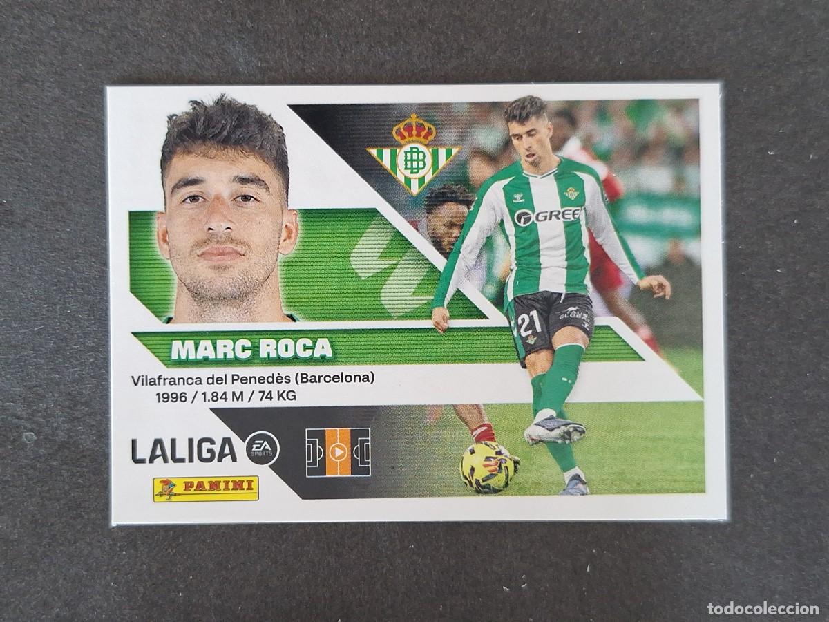 Cromos de f&uacute;tbol: L1 MARC ROCA REAL BETIS BALOMPIE LIGA ESTE 2026 2027 26 27 NUNCA PEGADO SIN PEGAR
