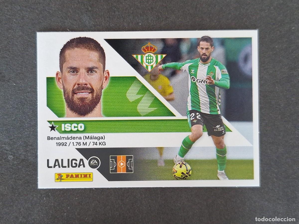 Cromos de f&uacute;tbol: L1 ISCO REAL BETIS BALOMPIE LIGA ESTE 2026 2027 26 27 NUNCA PEGADO SIN PEGAR