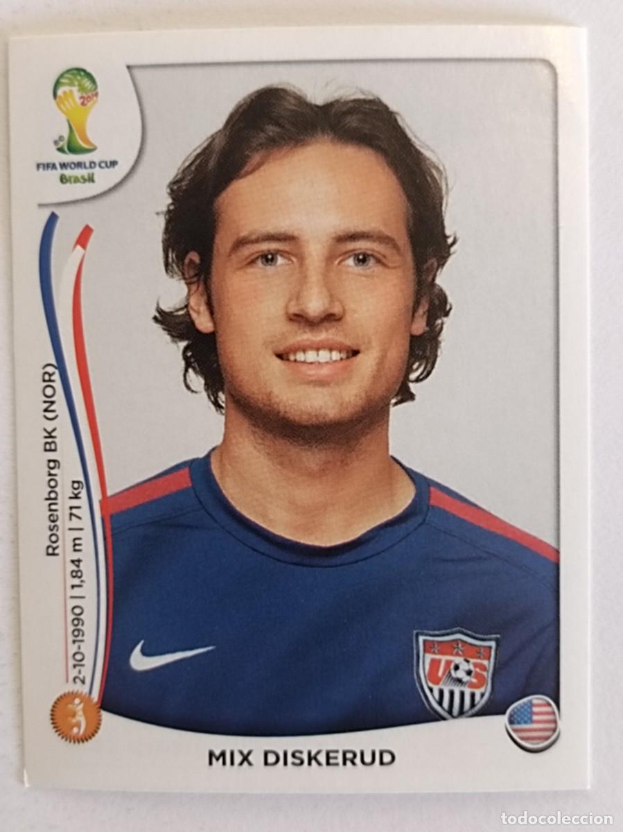 Cromos de f&uacute;tbol: #558 DISKERUD (USA) MUNDIAL BRASIL 2014 PANINI