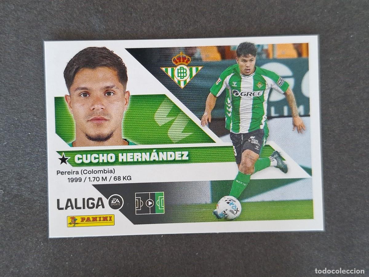 Cromos de f&uacute;tbol: L1 CUCHO HERNANDEZ REAL BETIS BALOMPIE LIGA ESTE 2026 2027 26 27 NUNCA PEGADO SIN PEGAR