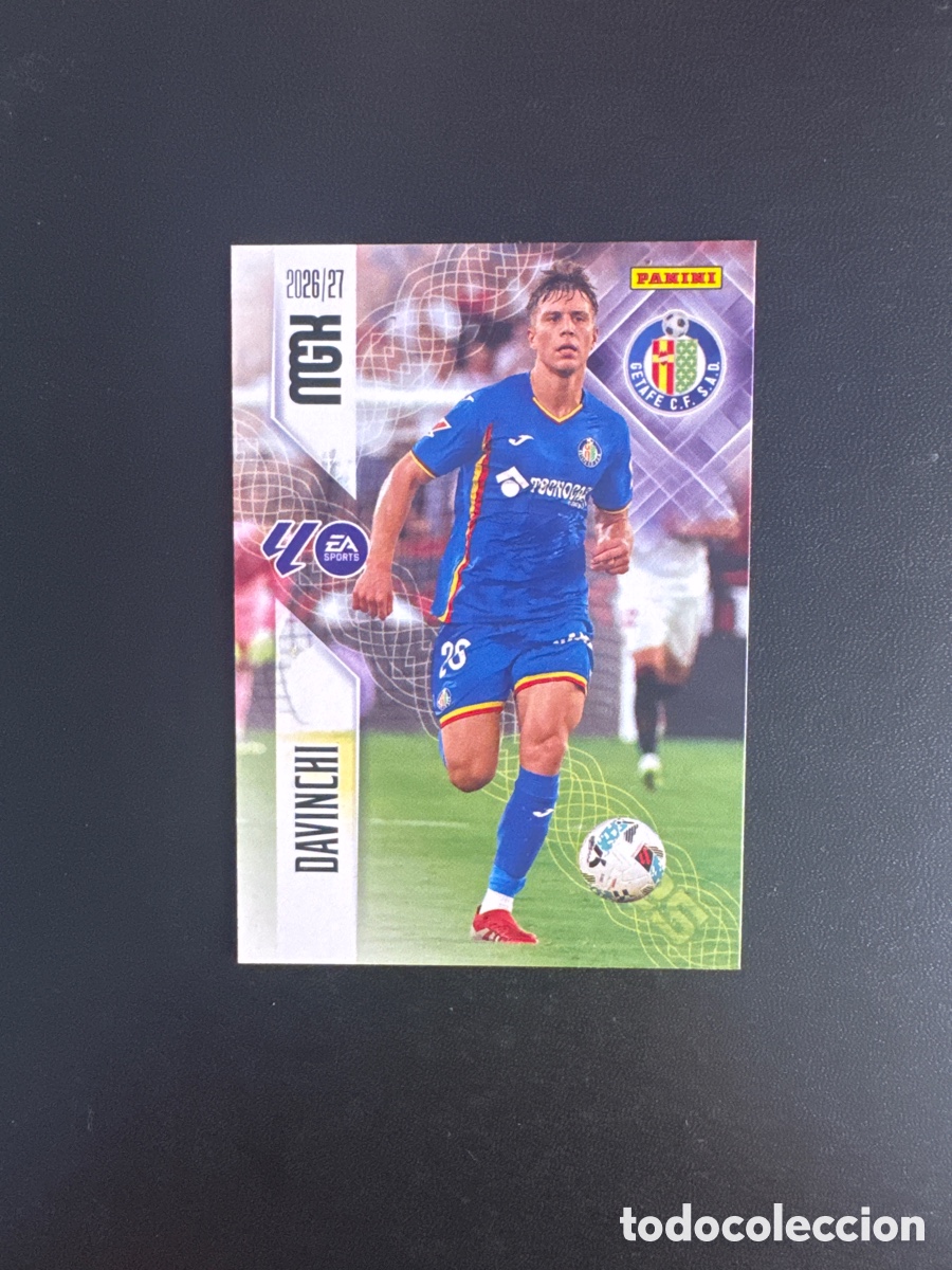 Cromos de f&uacute;tbol: DAVINCHI GETAFE NUMERO 189 MEGACRACKS 2026 2027