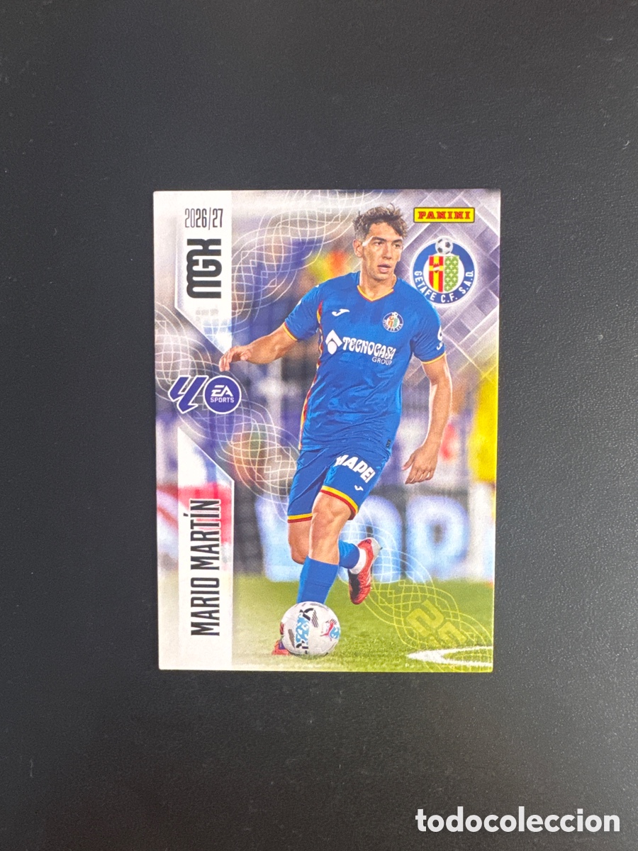 Cromos de f&uacute;tbol: MARIO MART&Iacute;N GETAFE NUMERO 190 MEGACRACKS 2026 2027