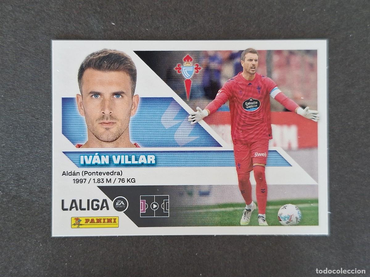 Cromos de f&uacute;tbol: L1 IVAN VILLAR CELTA DE VIGO LIGA ESTE 2026 2027 26 27 NUNCA PEGADO SIN PEGAR