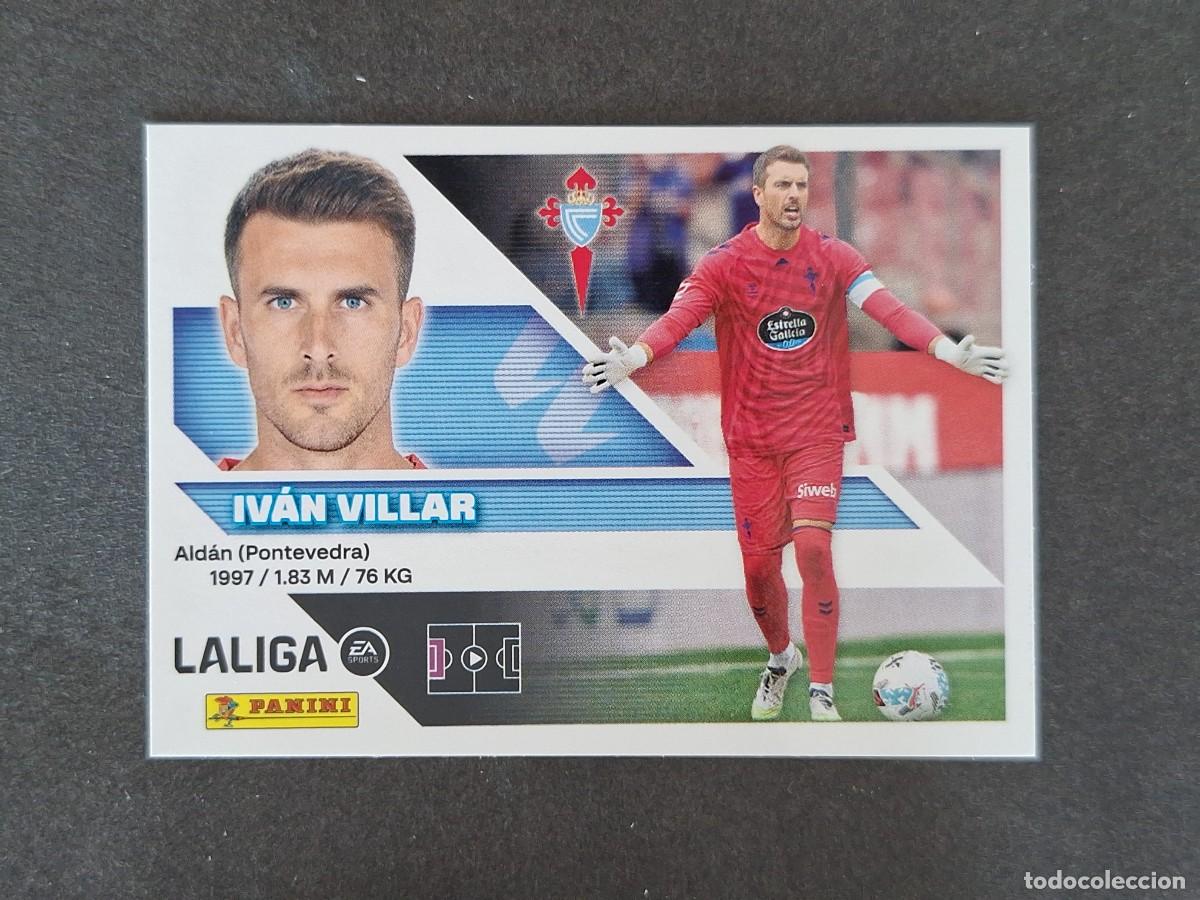 Cromos de f&uacute;tbol: L1 IVAN VILLAR CELTA DE VIGO LIGA ESTE 2026 2027 26 27 NUNCA PEGADO SIN PEGAR