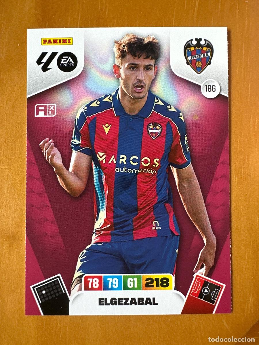 Cromos de f&uacute;tbol: 186 Unai Elgezabal, Levante UD, Panini Adrenalyn XL La Liga 2025 2026 25 26