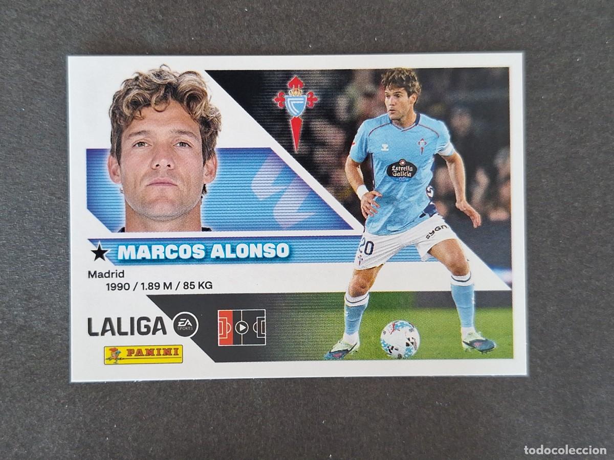 Cromos de f&uacute;tbol: L1 MARCOS ALONSO CELTA DE VIGO LIGA ESTE 2026 2027 26 27 NUNCA PEGADO SIN PEGAR