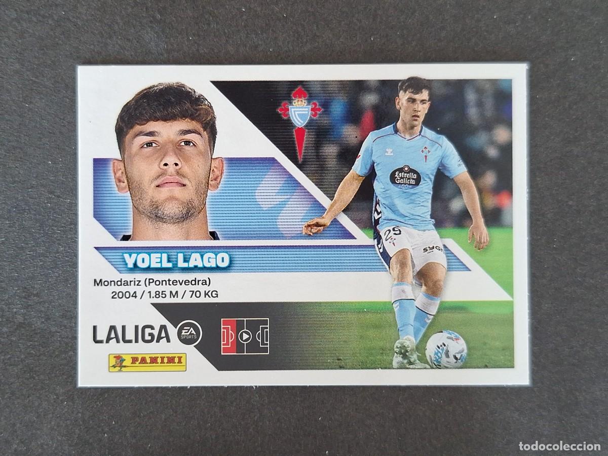 Cromos de f&uacute;tbol: L1 YOEL LAGO CELTA DE VIGO LIGA ESTE 2026 2027 26 27 NUNCA PEGADO SIN PEGAR