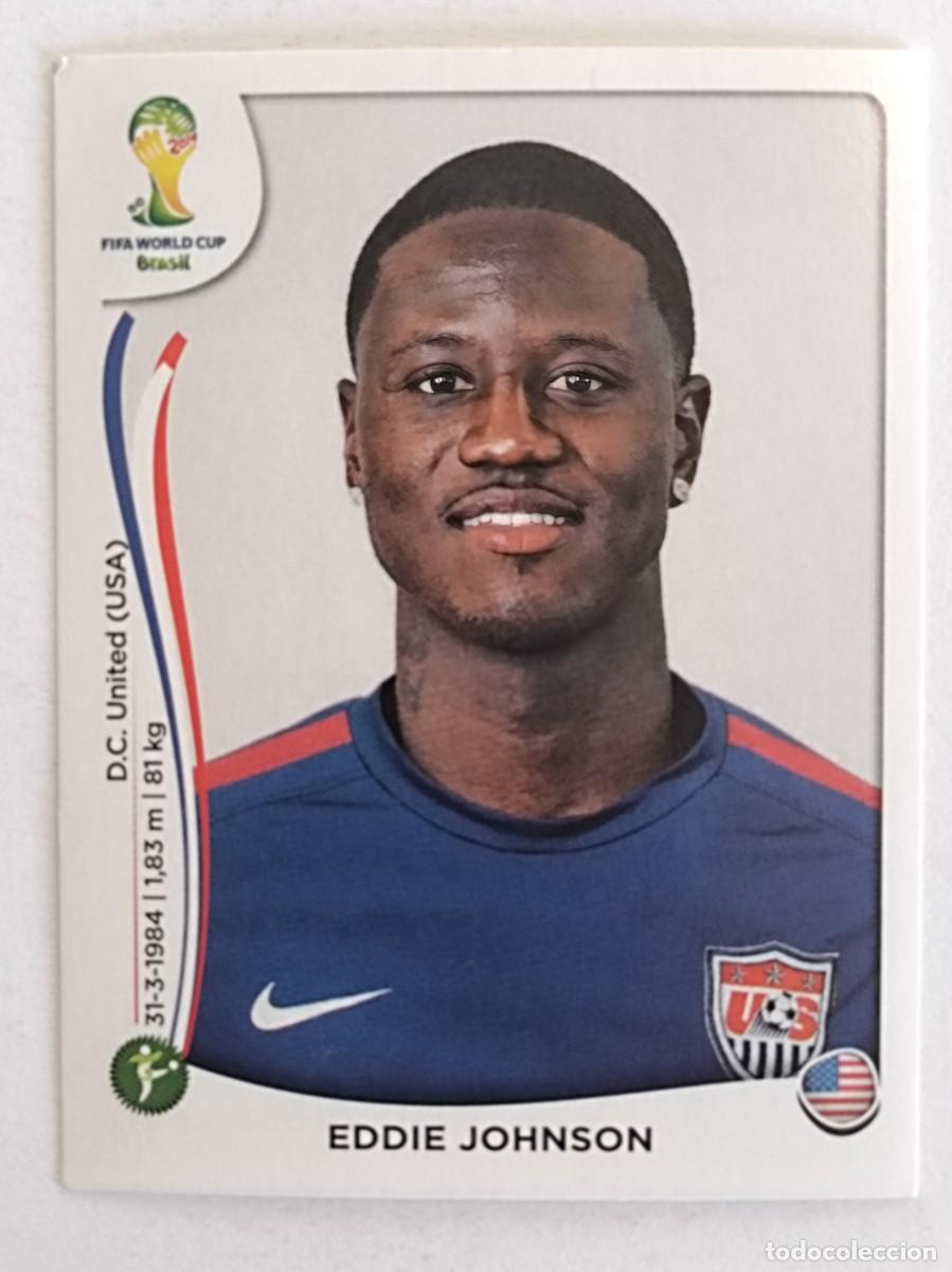 Cromos de f&uacute;tbol: #562 EDDIE JOHNSON (USA) MUNDIAL BRASIL 2014 PANINI