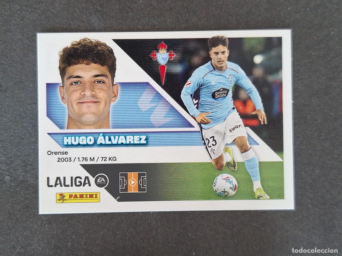 Cromos de f&uacute;tbol: L1 HUGO ALVAREZ CELTA DE VIGO LIGA ESTE 2026 2027 26 27 NUNCA PEGADO SIN PEGAR
