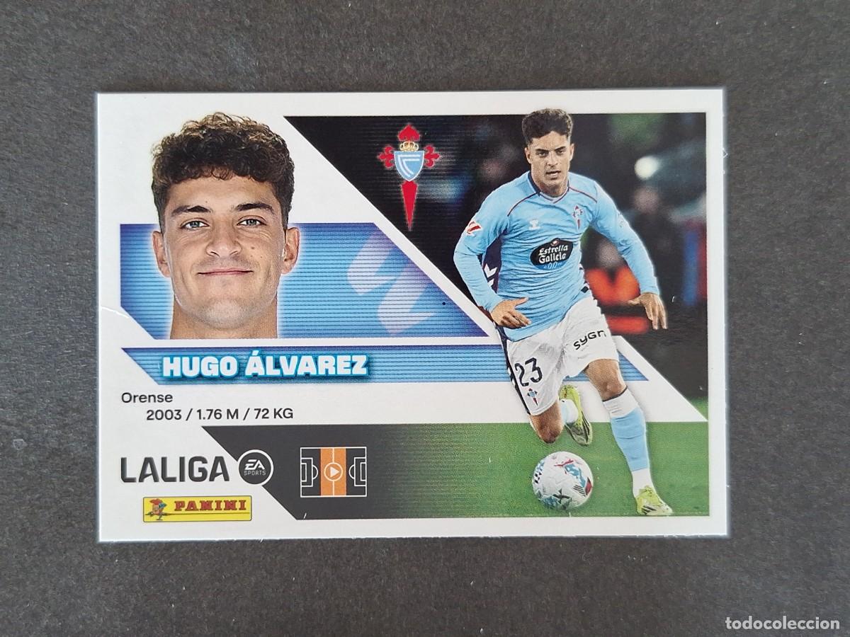 Cromos de f&uacute;tbol: L1 HUGO ALVAREZ CELTA DE VIGO LIGA ESTE 2026 2027 26 27 NUNCA PEGADO SIN PEGAR