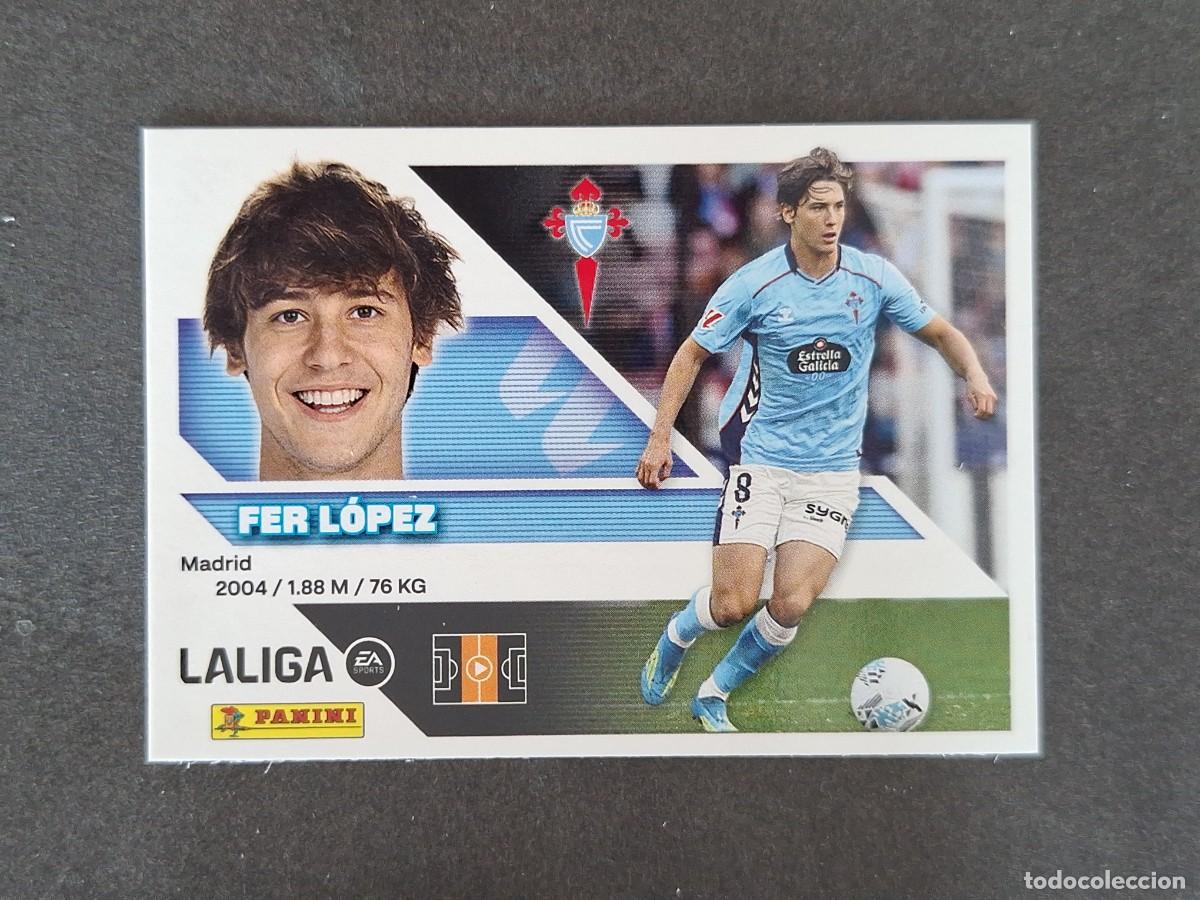 Cromos de f&uacute;tbol: L1 FER LOPEZ CELTA DE VIGO LIGA ESTE 2026 2027 26 27 NUNCA PEGADO SIN PEGAR