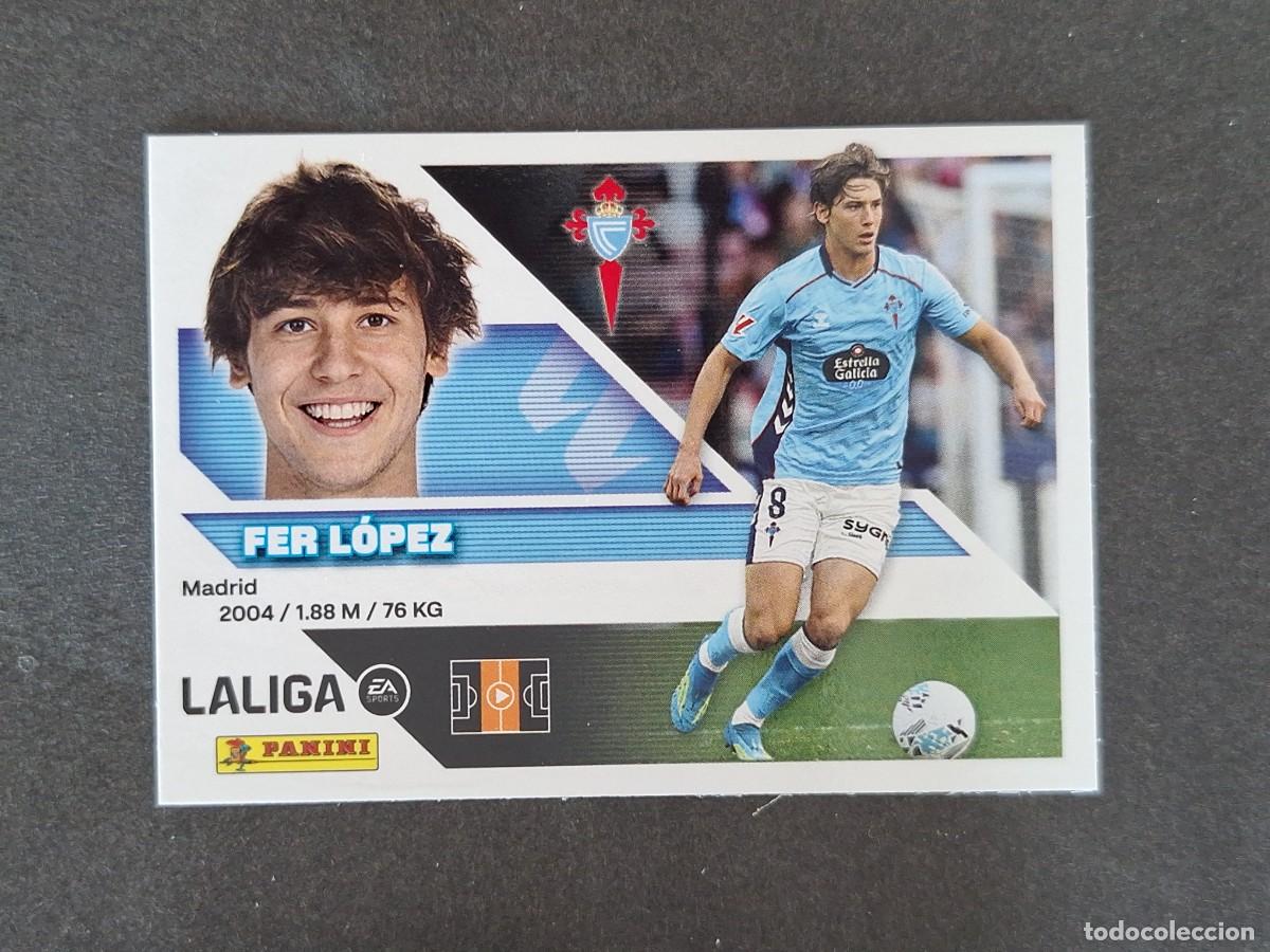 Cromos de f&uacute;tbol: L1 FER LOPEZ CELTA DE VIGO LIGA ESTE 2026 2027 26 27 NUNCA PEGADO SIN PEGAR