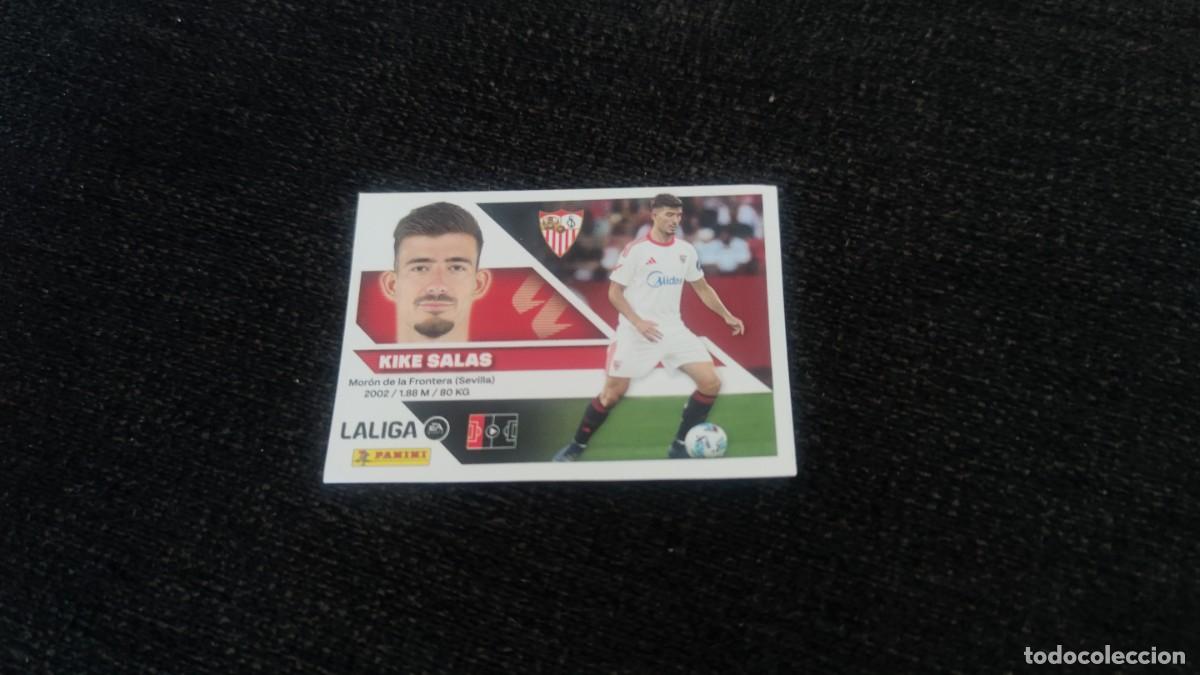Cromos de f&uacute;tbol: kike salas N.&ordm; 7 con letra G 26 / 27
