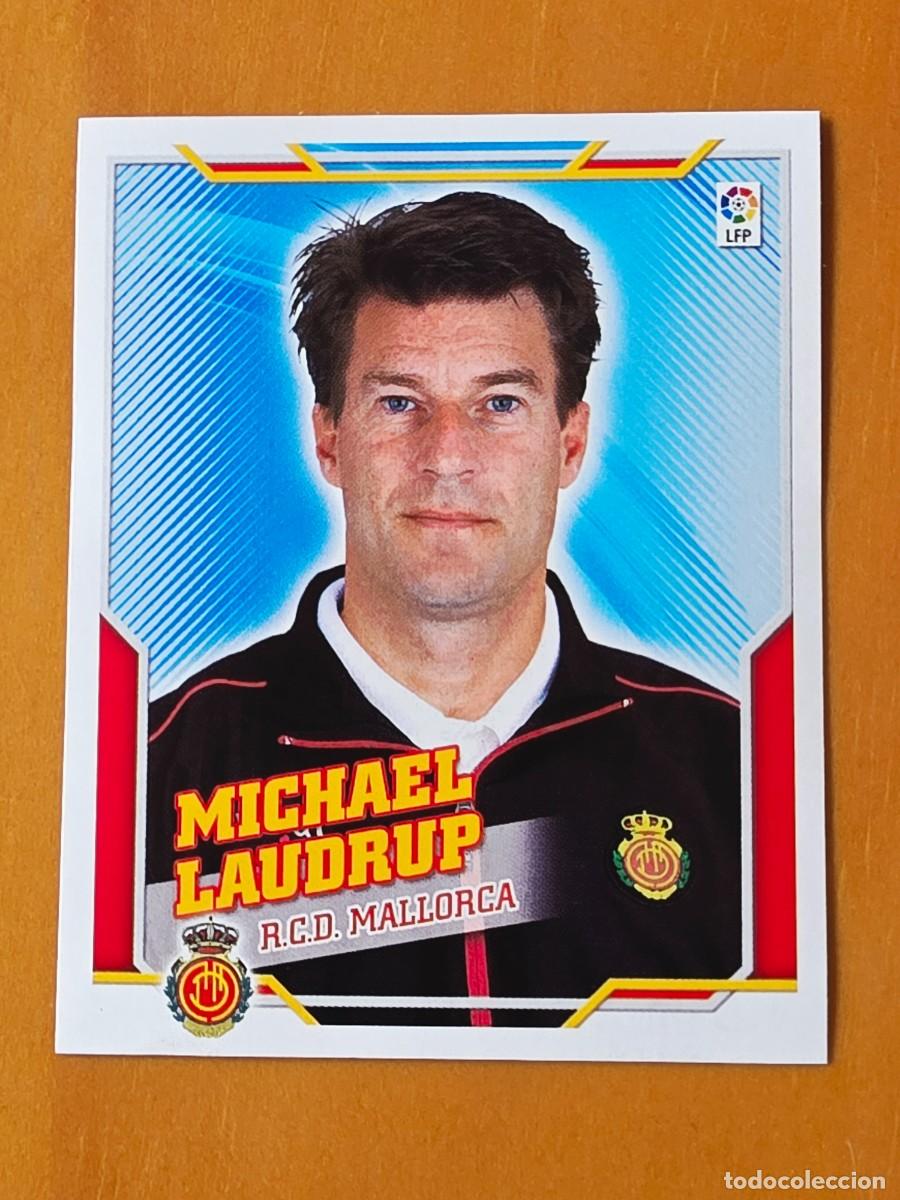 Cromos de f&uacute;tbol: Entrenador Michael Laudrup, RCD Mallorca, Panini Ediciones Liga Este 2010 2011 10 11