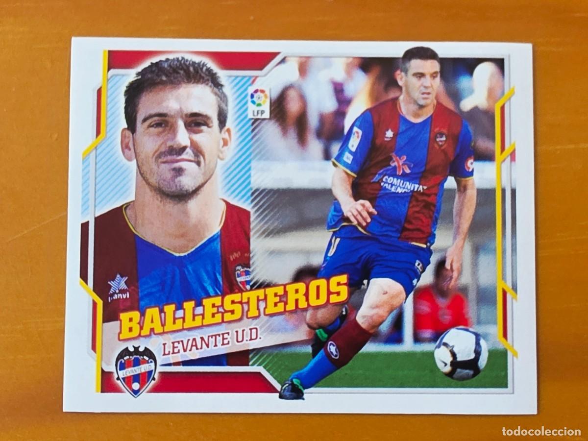 Cromos de f&uacute;tbol: 4 Ballesteros, Levante UD, Panini Ediciones Liga Este 2010 2011 10 11