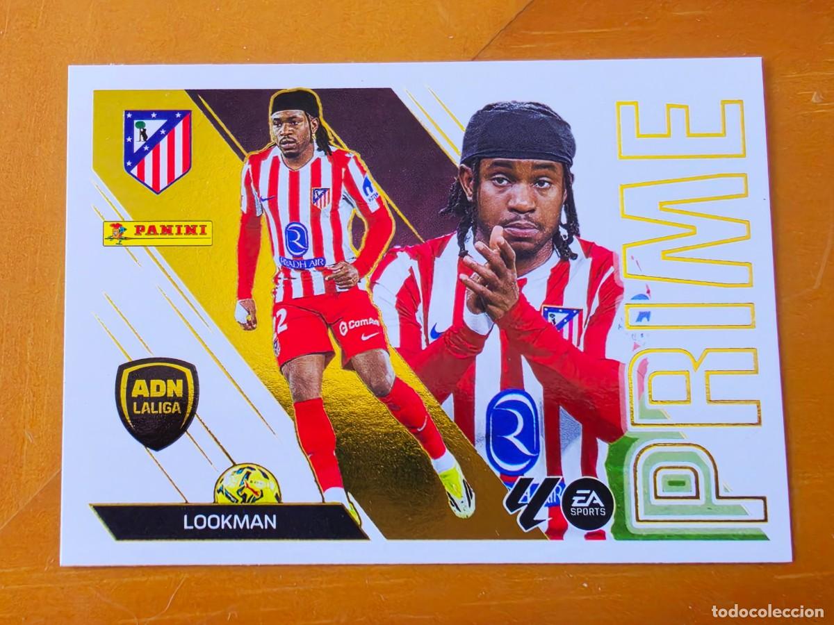 Cromos de f&uacute;tbol: 7 Ademola Lookman, Atl&eacute;tico de Madrid, ADN LaLiga Prime, Panini Ediciones Liga Este 2026 2027 26 27
