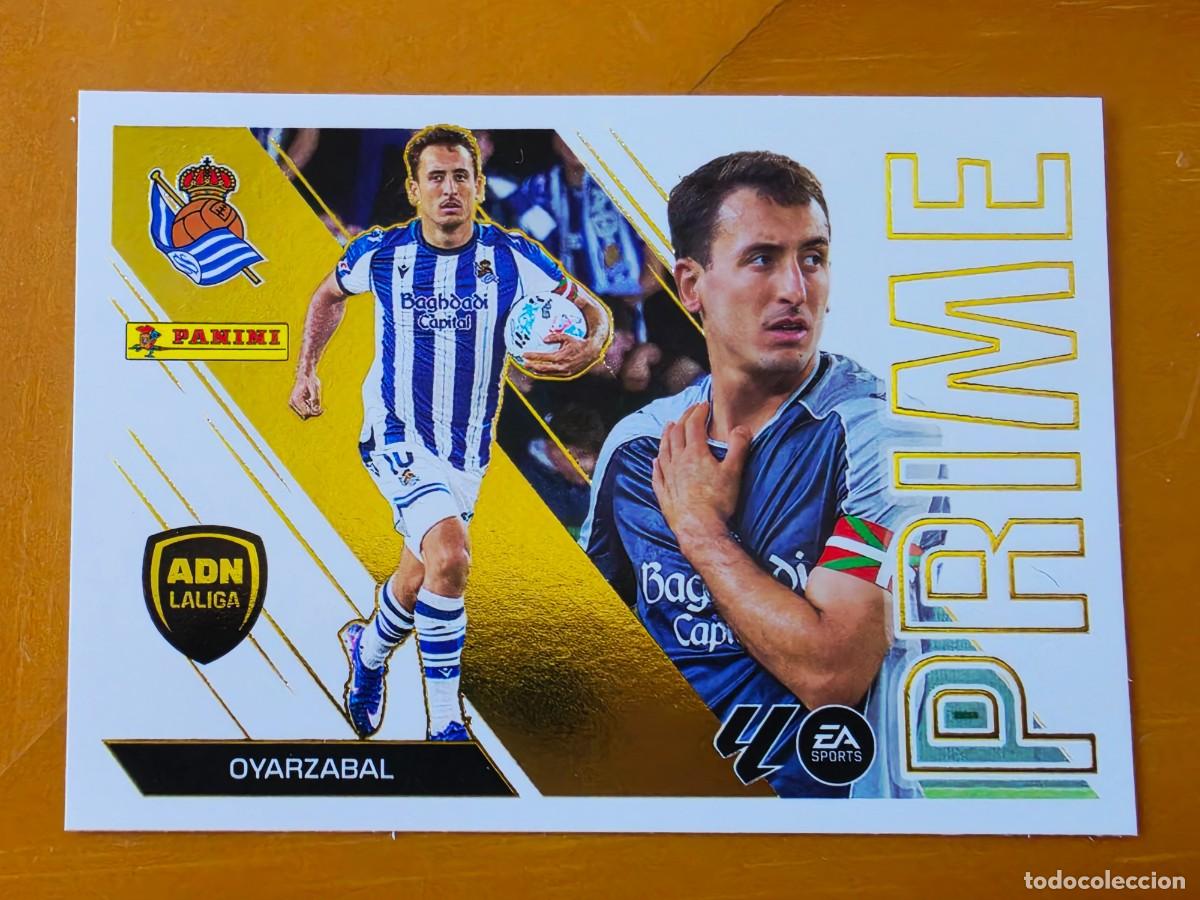 Cromos de f&uacute;tbol: 11 Mikel Oyarzabal, Real Sociedad, ADN LaLiga Prime, Panini Ediciones Liga Este 2026 2027 26 27