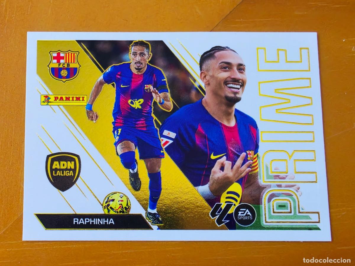 Cromos de f&uacute;tbol: 13 Raphinha, FC Barcelona, ADN LaLiga Prime, Panini Ediciones Liga Este 2026 2027 26 27