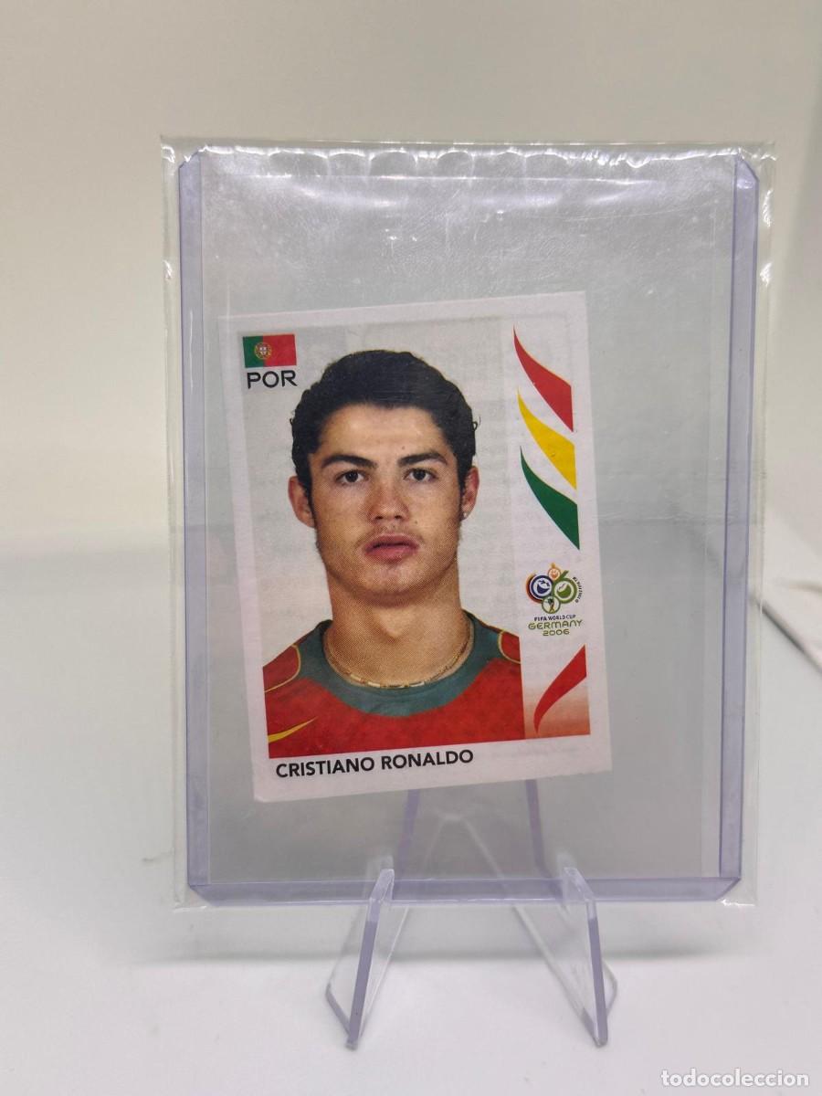 Cromos de f&uacute;tbol: Cristiano Ronaldo 298 Portugal Panini World Cup Germany 2006