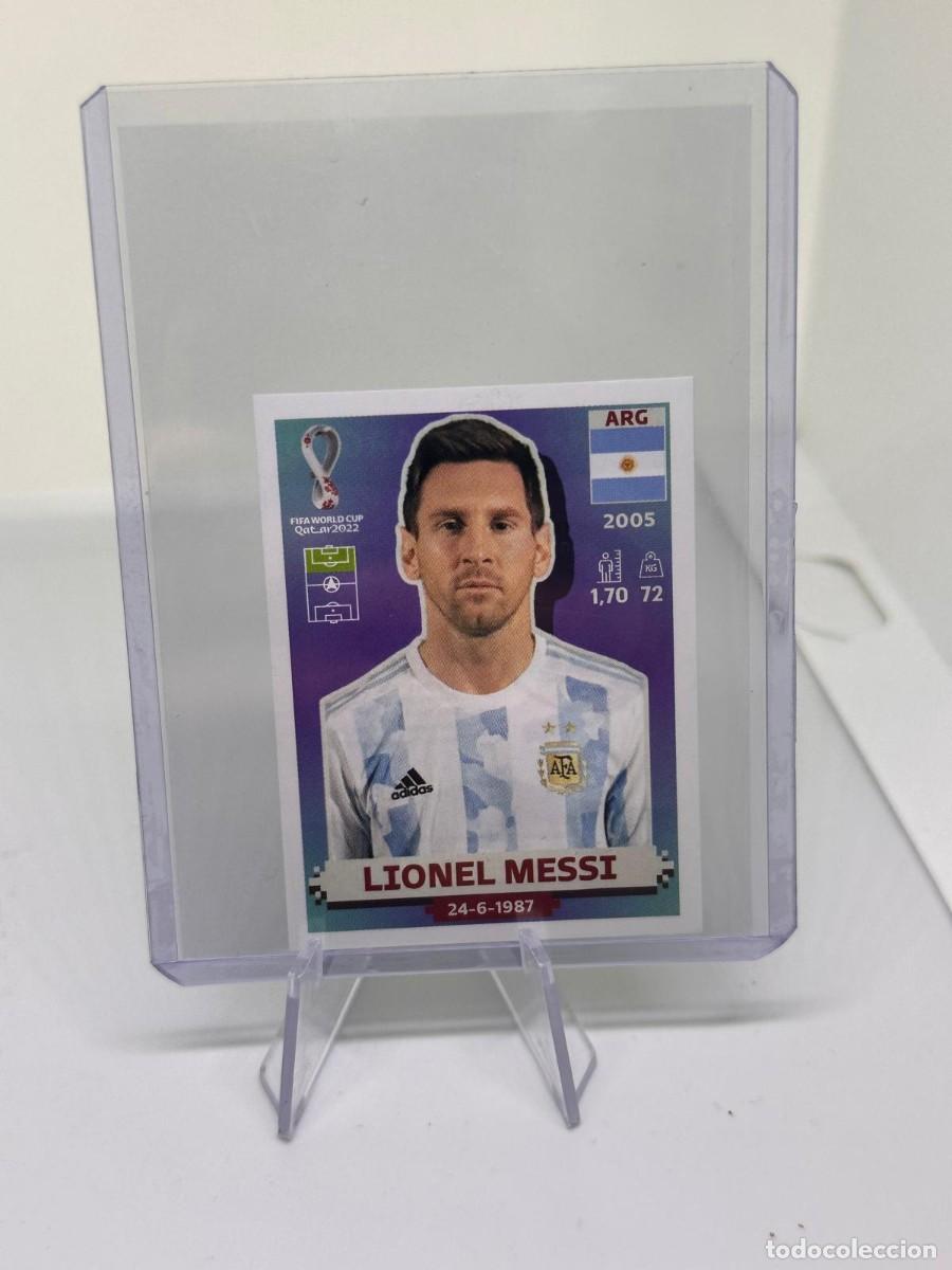 Cromos de f&uacute;tbol: Lionel Messi ARG 20 Panini Fifa World Cup Qatar 2022
