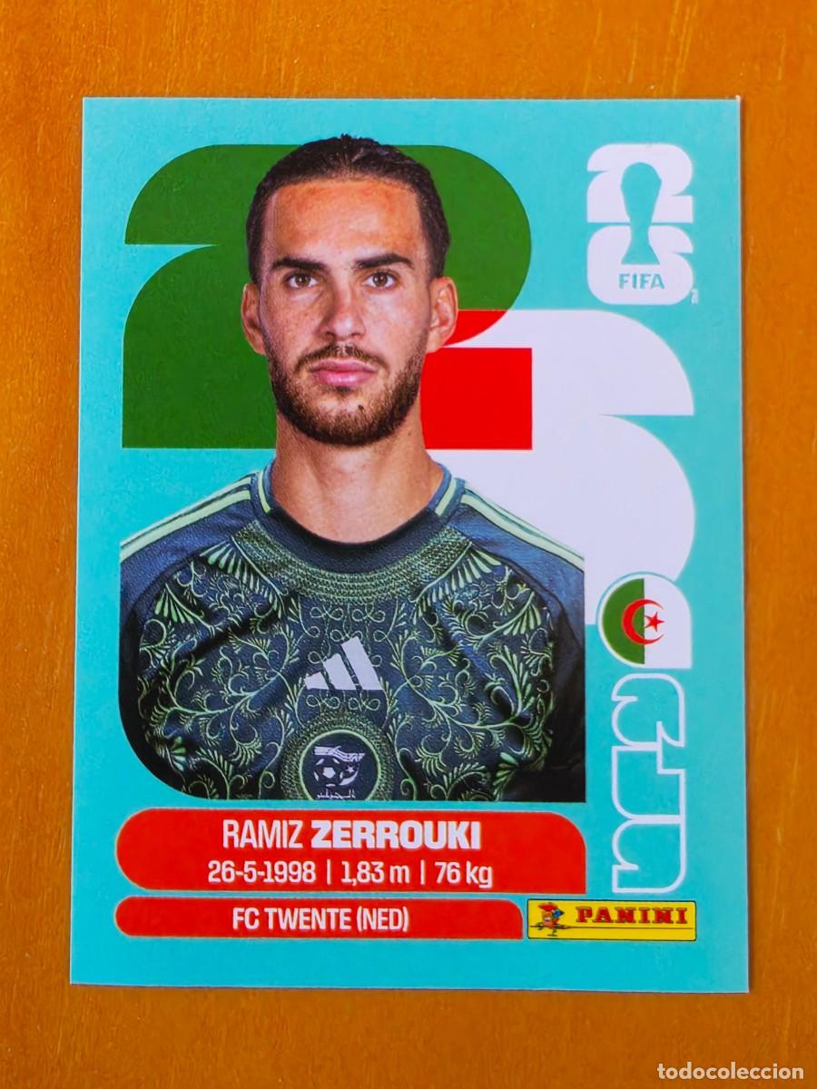 Cromos de f&uacute;tbol: ALG 11 Ramiz Zerrouki, Argelia, Panini FIFA World Cup Mundial 2026 Sticker