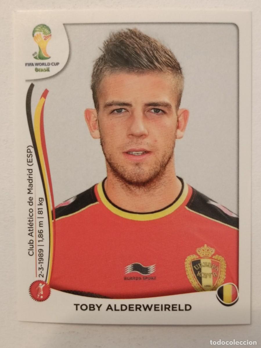 Cromos de f&uacute;tbol: #568 ALDERWEIRELD (BELGICA) MUNDIAL BRASIL 2014 PANINI