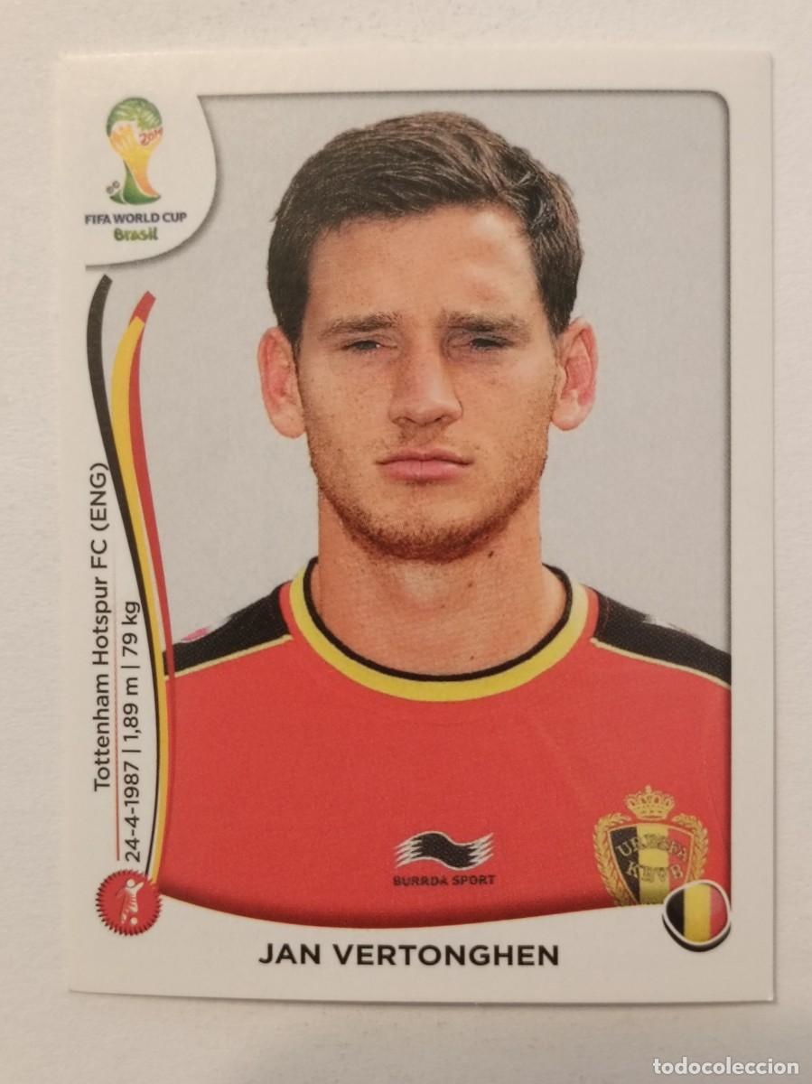 Cromos de f&uacute;tbol: #569 VERTONGHEN (BELGICA) MUNDIAL BRASIL 2014 PANINI