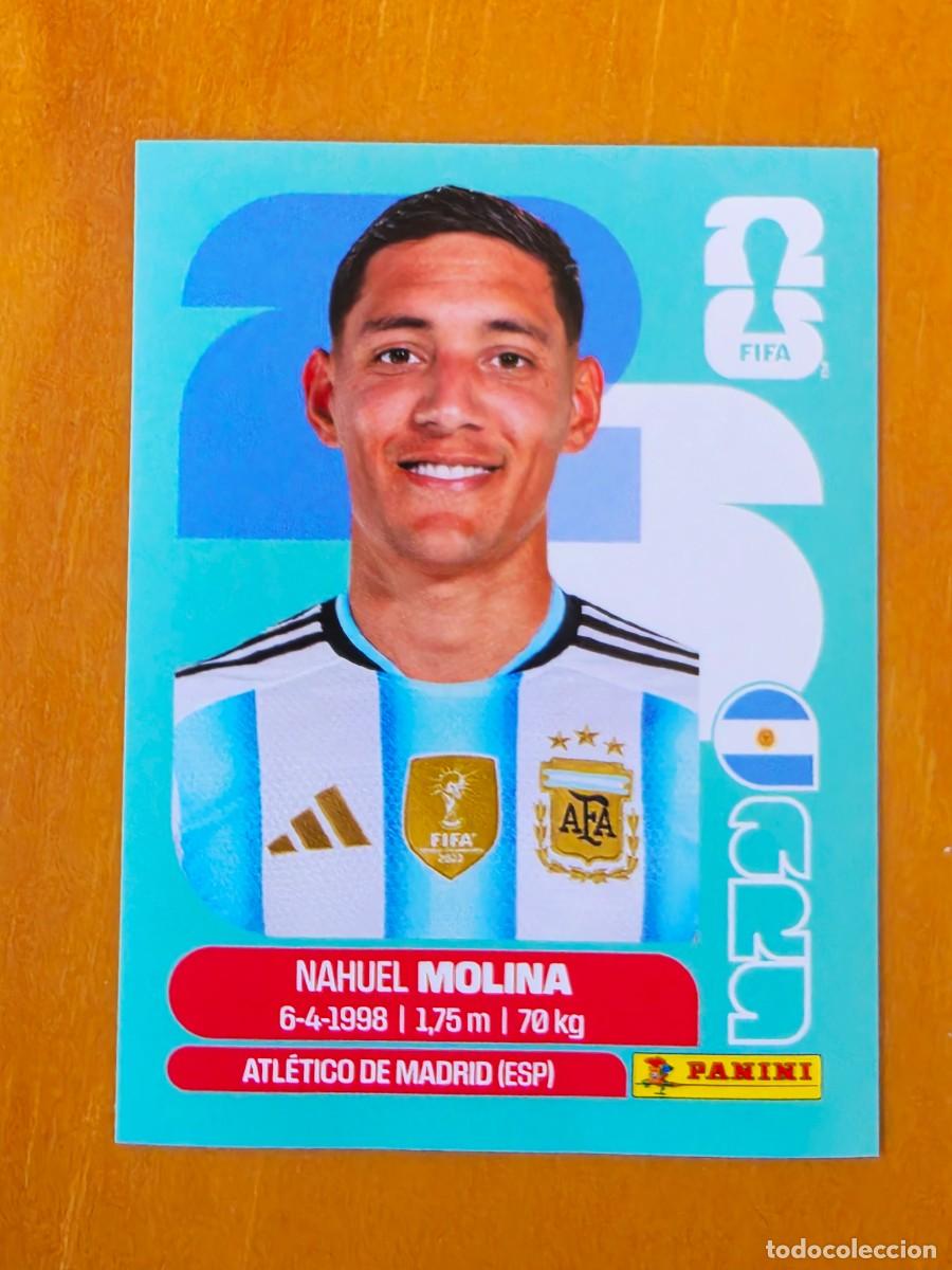 Cromos de f&uacute;tbol: ARG 3 Nahuel Molina, Argentina, Panini FIFA World Cup Mundial 2026 Sticker