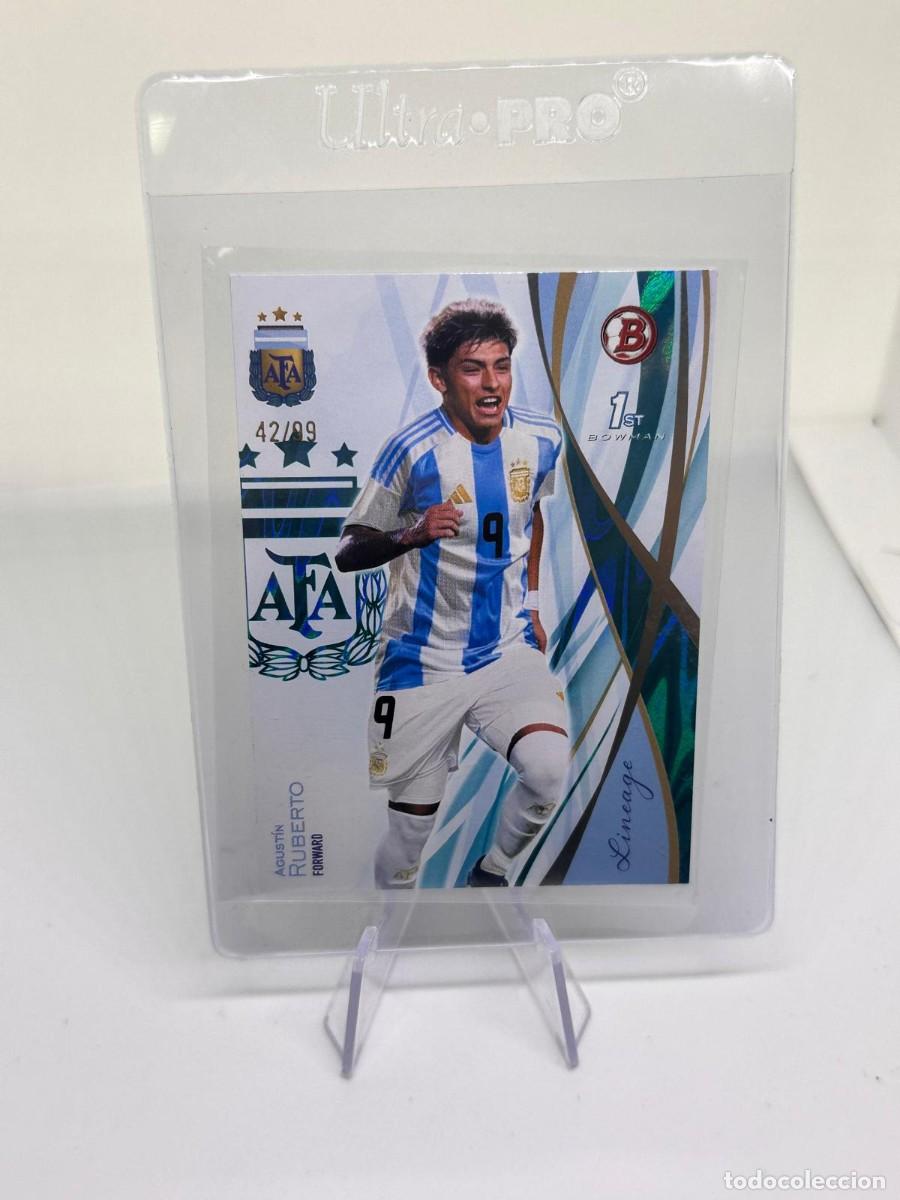 Cromos de f&uacute;tbol: Agustin Ruberto 42/99 Argentina Topps Lineage 2024
