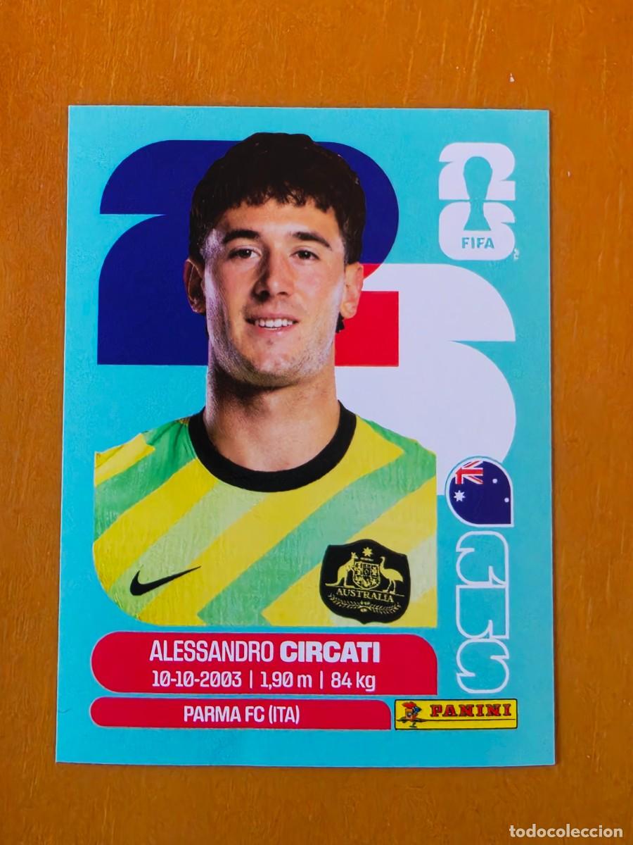 Cromos de f&uacute;tbol: AUS 5 Alessandro Circati, Australia, Panini FIFA World Cup Mundial 2026 Sticker