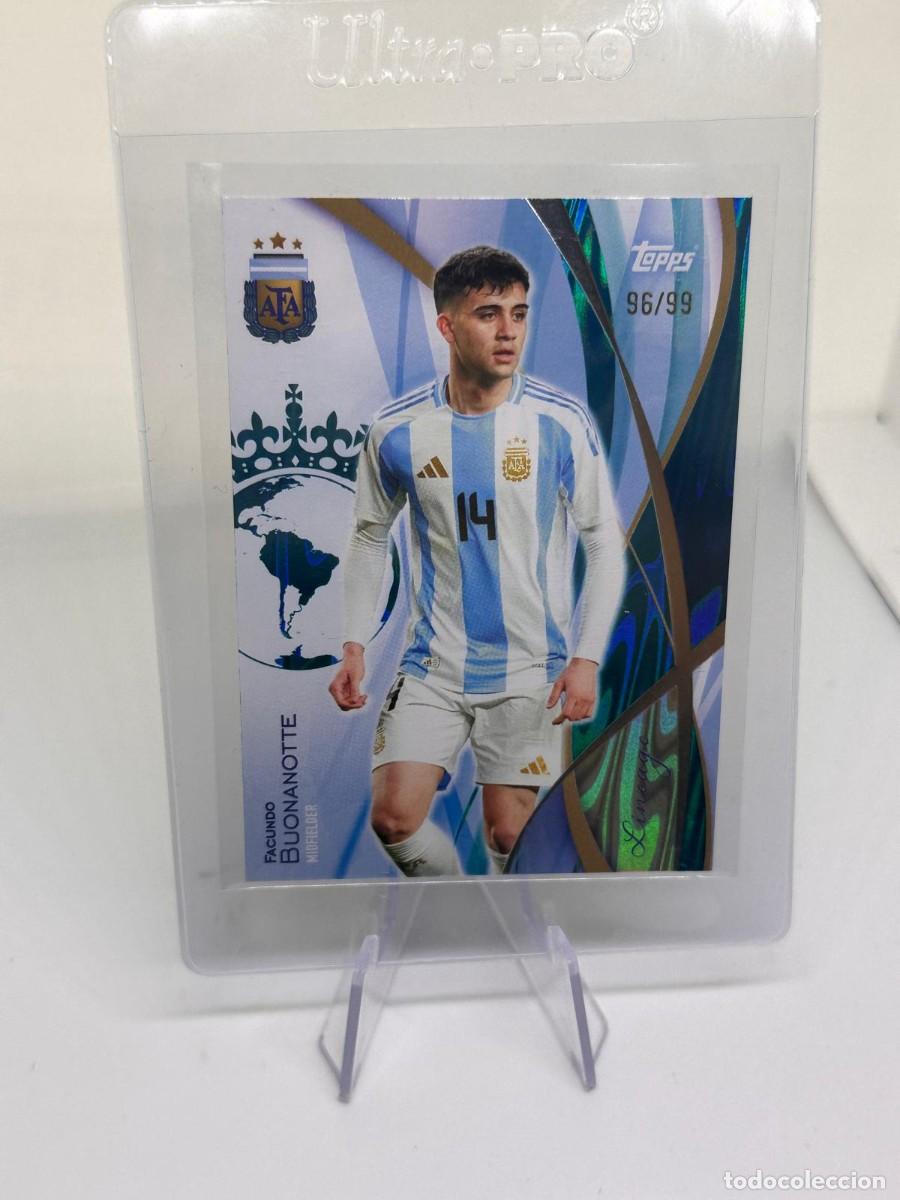 Cromos de f&uacute;tbol: Facundo Buonanotte 69/99 Argentina Topps Lineage 2024
