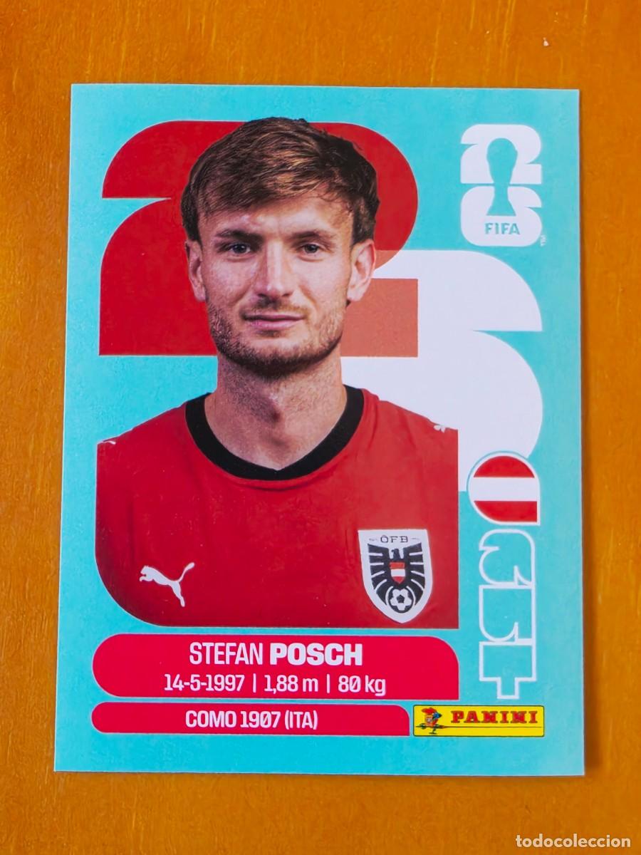 Cromos de f&uacute;tbol: AUT 7 Stefan Posch, Austria, Panini FIFA World Cup Mundial 2026 Sticker