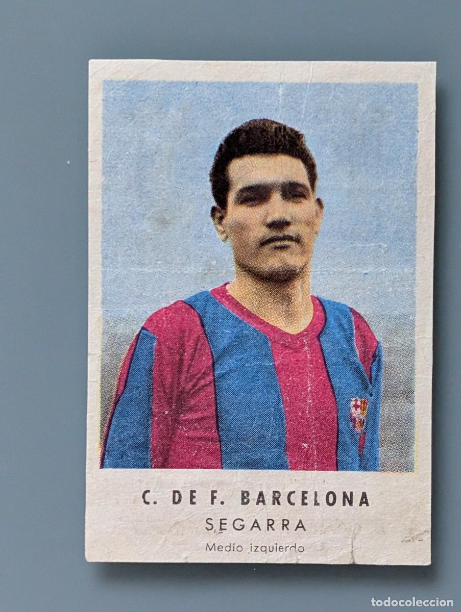 Cromos de f&uacute;tbol: DIFICIL CROMO RARE CARD SEGARRA FC BARCELONA CHOCOLATES GRANELL FOOTBALL FUTBOL CATALU&Ntilde;A
