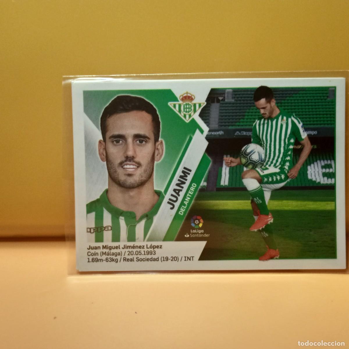 Cromos de f&uacute;tbol: EDICIONES ESGE 2019 2020 19 20 REAL BETIS JUANMI 16