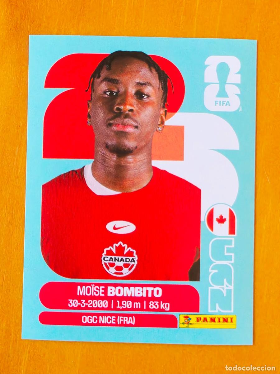 Cromos de f&uacute;tbol: CAN 8 Mo&iuml;se Bombito, Canad&aacute;, Panini FIFA World Cup Mundial 2026 Sticker