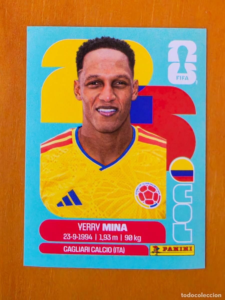 Cromos de f&uacute;tbol: COL 5 Yerry Mina, Colombia, Panini FIFA World Cup Mundial 2026 Sticker