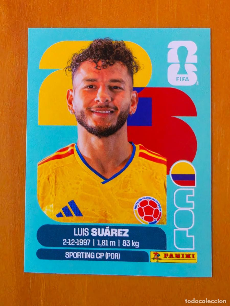 Cromos de f&uacute;tbol: COL 19 Luis Su&aacute;rez, Colombia, Panini FIFA World Cup Mundial 2026 Sticker