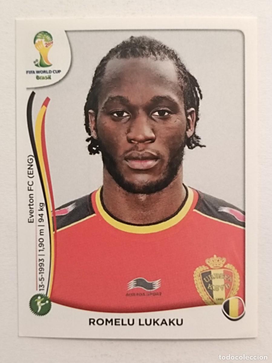 Cromos de f&uacute;tbol: #581 LUKAKU (BELGICA) MUNDIAL BRASIL 2014 PANINI