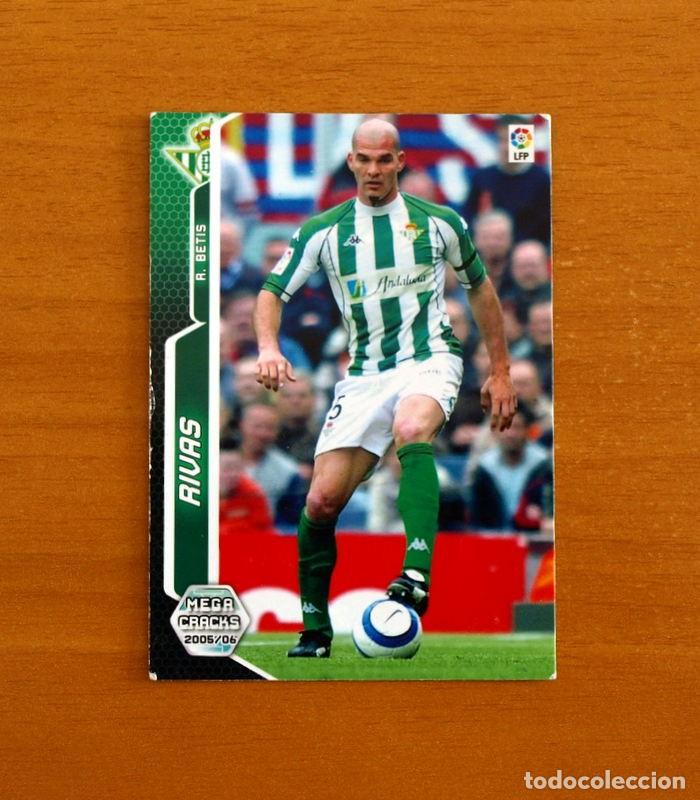 Cromos de f&uacute;tbol: Real Betis -N&ordm; 78 Rivas -Megacracks Las Fichas Liga 2005-2006-05-06 Mega Cracks Panini