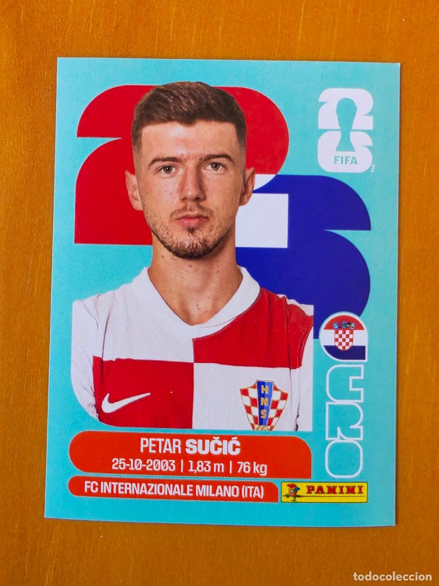Cromos de f&uacute;tbol: CRO 15 Petar Sučić, Croacia, Panini FIFA World Cup Mundial 2026 Sticker