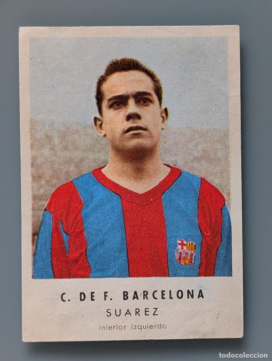 Cromos de f&uacute;tbol: CROMO MEGARARE CARD SUAREZ FC BARCELONA CHOC GRANELL FOOTBALL FUTBOL CATALU&Ntilde;A INTER MILAN TOP STAR