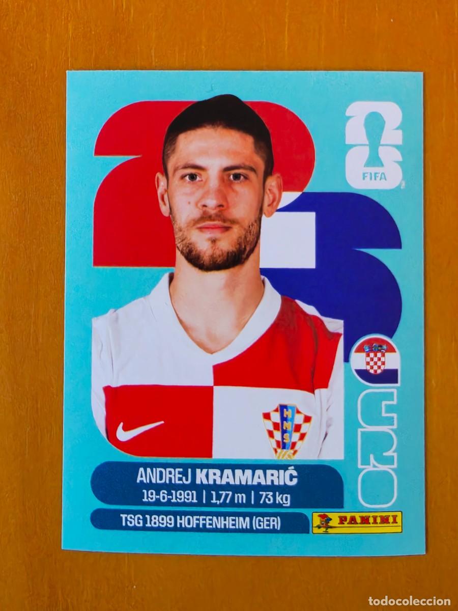 Cromos de f&uacute;tbol: CRO 19 Andrej Kramarić, Croacia, Panini FIFA World Cup Mundial 2026 Sticker