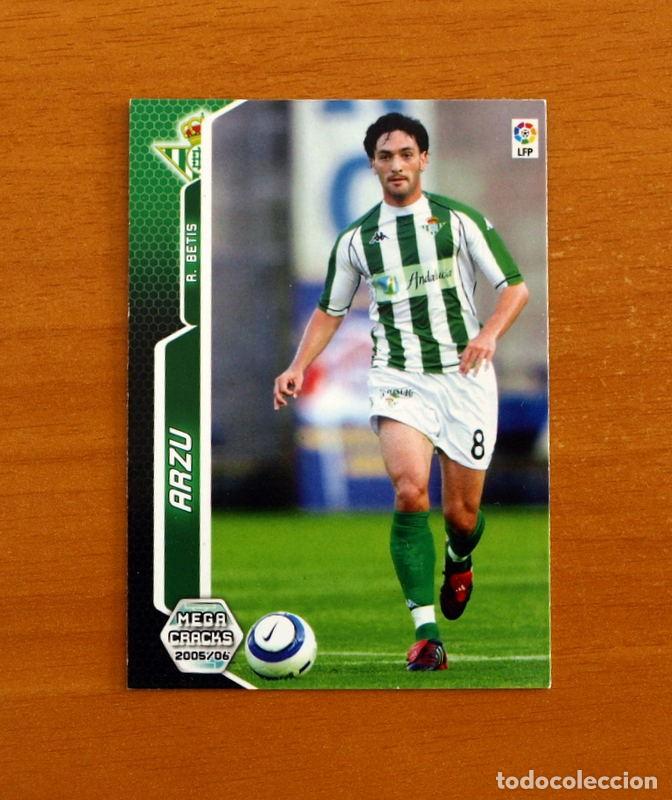 Cromos de f&uacute;tbol: Real Betis -N&ordm; 81 Arzu -Megacracks Las Fichas Liga 2005-2006-05-06 Mega Cracks Panini