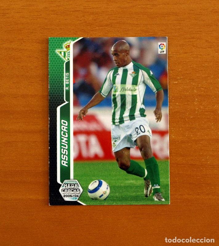 Cromos de f&uacute;tbol: Real Betis -N&ordm; 82 Assun&ccedil;ao -Megacracks Las Fichas Liga 2005-2006-05-06 Mega Cracks Panini